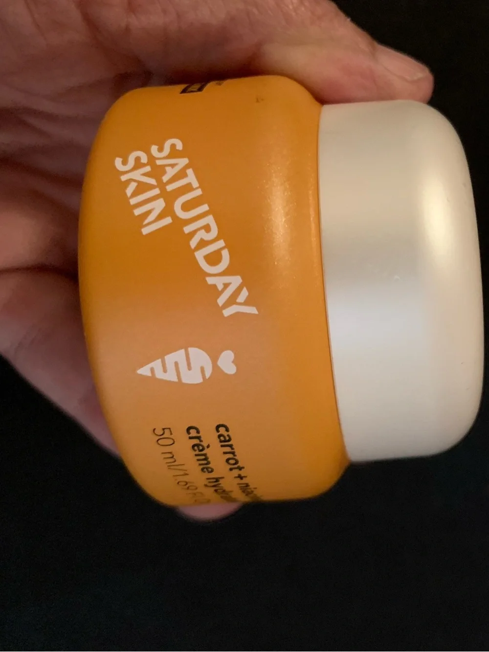 Saturday Skin Carrot + Hyaluronic Cream Gel - Orange & White